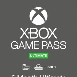 Xbox Game Pass Ultimate 6 Months Xbox One & Xbox Series X|S